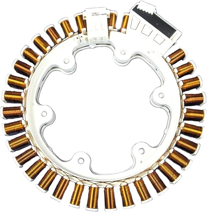 a picture of a stator for washing machine